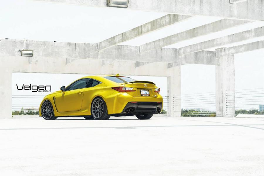  Lexus RC F on Velgen Wheels 2015 года  (фото 6 из 16)